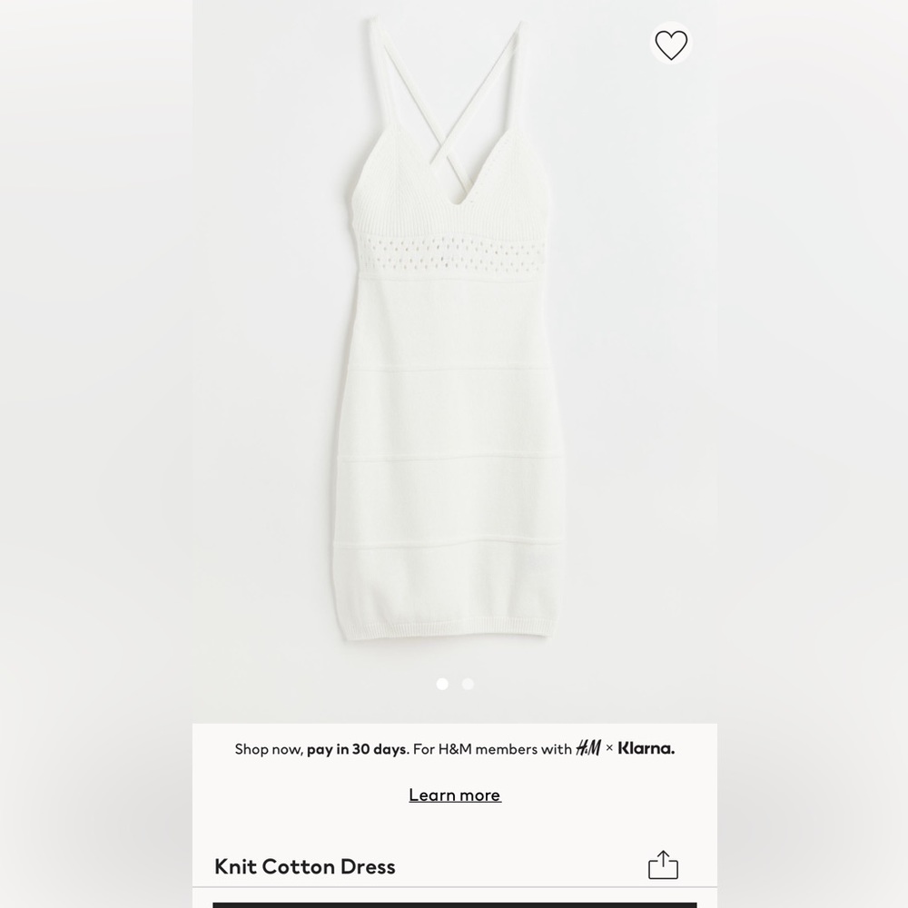 Knit dress